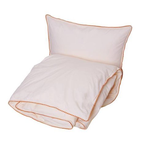 OYOY Housse de couette Haikan Overlength Rose 60x63-140x2200cm