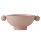 OYOY Skål Inka lyserød keramik 18x14,5x7cm