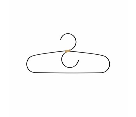 OYOY Anhänger Fuku anthrazitgrau Metall 20x42cm