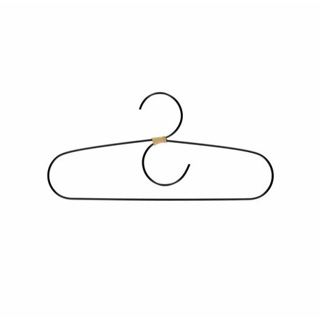 OYOY Anhänger Fuku anthrazitgrau Metall 20x42cm