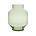 HK-living Vase grønt glas L Ø19,5x25cm