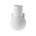 HK-living Vase en céramique blanc mat S Ø17,5x26cm