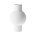 HK-living Vase Matt white ceramic M Ø21x32cm