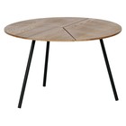 WOOOD Table d'appoint Rodi L ø60x38cm en bois brun