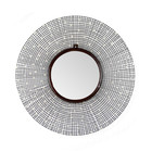 Wonenmetlef Espejo Nora antiguo cobre acabado vidrio Ø65cm