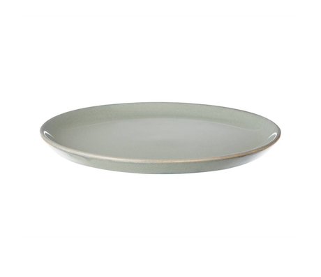 Ferm Living Board tray Neu gray stone glazed small ø22cm