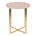 Zuiver Table d'appoint Luigi Ronde en fer Terrazo rose Ø40x45cm