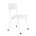 Zuiver Dining chair Back to school (outdoors) white metal 43x49x82.5cm