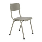 Zuiver Dining room chair Back to school (outdoors) moss green metal 43x49x82.5cm