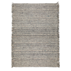Zuiver Teppich Rüschen grau blau Wolle 170x240cm