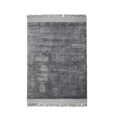 Zuiver Alfombra Blink textil gris plata 200x300cm
