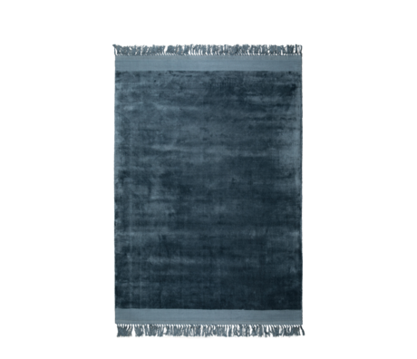 Zuiver Tæppe Blink blå tekstil 200x300cm