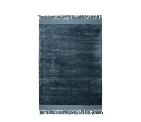 Zuiver Tapis Blink textile bleu 200x300cm