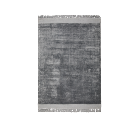 Zuiver Tapis Blink textile gris argent 170x240cm