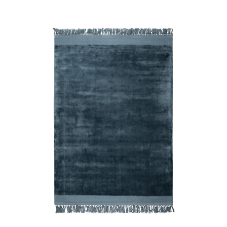 Zuiver Alfombra Blink azul textil 170x240cm
