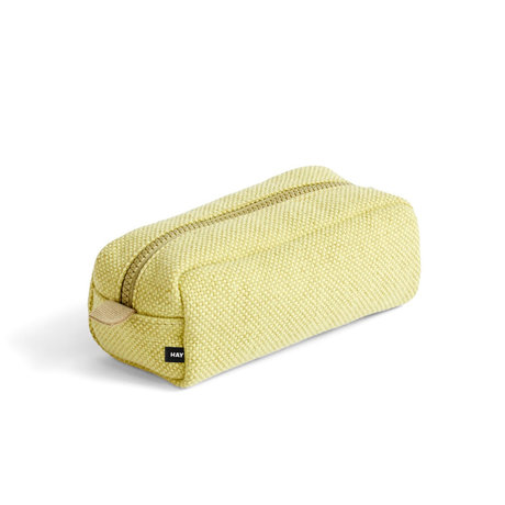 HAY Schminktasche Farbton gelb Textil 20x9x8cm