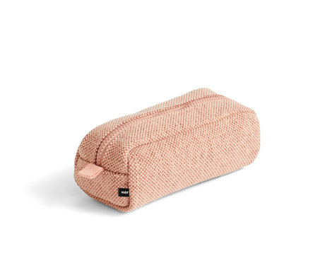 HAY Make-up bag Hue light red textile 20x9x8cm