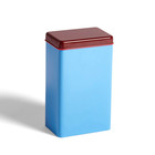 HAY Opbevaringsboks blå aluminium 12x8x20cm