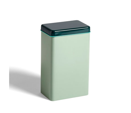 HAY Vorratsdose Dose mintgrün Aluminium 12x8x20cm