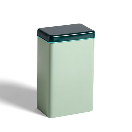 HAY Vorratsdose Dose mintgrün Aluminium 12x8x20cm