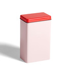 HAY Storage jar pink aluminum 12x8x20cm