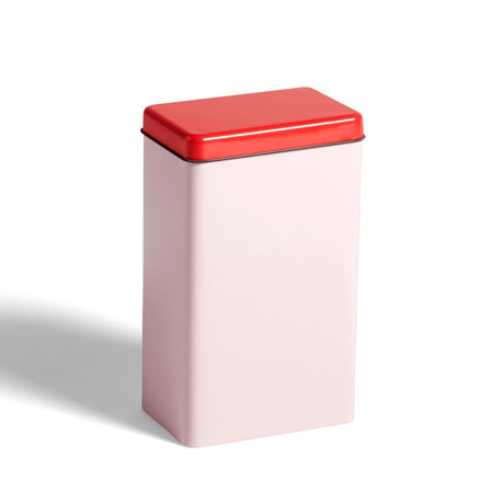 HAY Aufbewahrungsdose rosa Aluminium 12x8x20cm