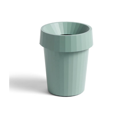 HAY Poubelle Shade Bin plastique vert ¯30x36.5cm