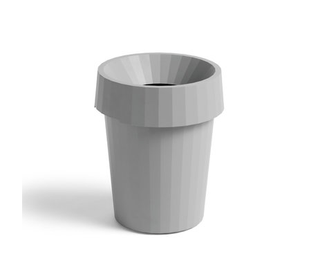 HAY Pattumiera Shade Bin plastica grigia ¯30x36,5cm