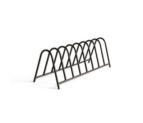 HAY Dish Drainer Dish Drainer dunkelgrauer Stahl 29,5 x 9,5 x 10 cm