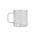 HAY Krus Glas Kaffe 400 ml gennemsigtigt glas Ø8x9cm