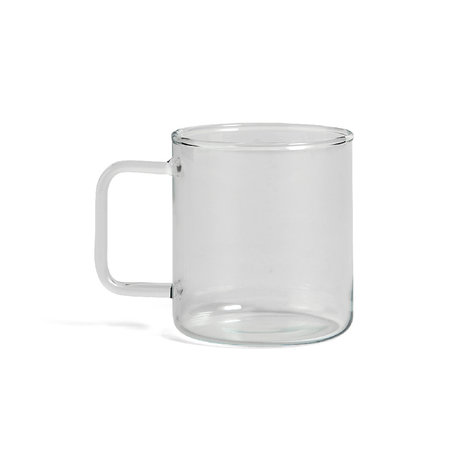 HAY Taza Vaso Café 400ml vaso transparente Ø8x9cm