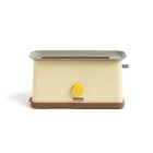 HAY Toaster Sowden gelber Edelstahl 37,5 x 15 x 19,5 cm