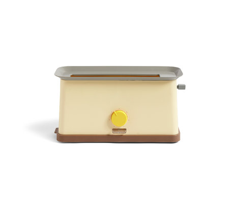 HAY Toaster Sowden gelber Edelstahl 37,5 x 15 x 19,5 cm