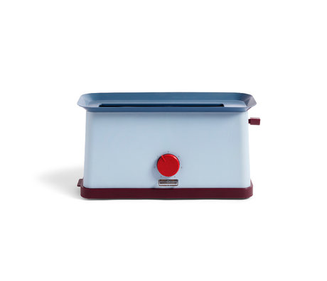 HAY Toaster Sowden blauer Edelstahl 37,5 x 15 x 19,5 cm