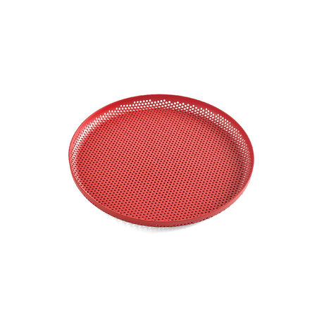 HAY Vassoio Tray Tray M rosso alluminio Ø26,5x2cm