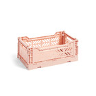 HAY Crate Color Crate S plastique rose clair 26,5x17x10,5cm