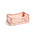 HAY Crate Color Crate S plastique rose clair 26,5x17x10,5cm
