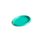 HAY Bandeja Ellipse Bandeja XS acero verde 16x12,5x1,5cm