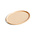 HAY Tablett Ellipse Tablett M beige Stahl 31,5 x 24,5 x 1,5 cm