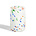 HAY Jarrón Splash Roll Neck M vidrio multicolor Ø14.3x22.2cm