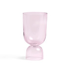 HAY Vase Bottoms Up S light pink glass Ø11.5x21.5cm