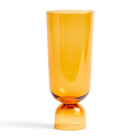 HAY Vaso Bottoms Up L vetro arancione Ø12x29,5cm