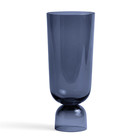 HAY Vaso Bottoms Up L blu scuro Ø12x29,5cm