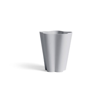 HAY Vaso Iris S ceramica grigia Ø11,5x13cm