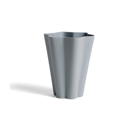 HAY Vase Iris L grå keramik Ø14x17cm