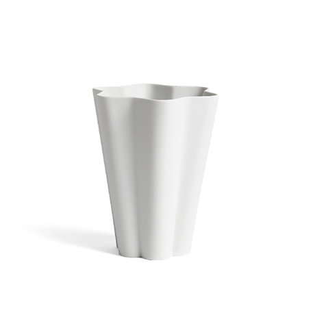 HAY Vase Iris L hvid keramik Ø14x17cm