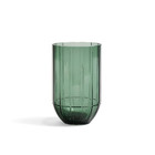 HAY Vase Color M verre vert Ø9,5x15cm
