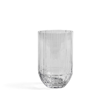 HAY Vase Farbe M transparentes Glas Ø9,5x15cm