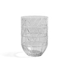 HAY Vase Color L verre transparent Ø13,5x19cm
