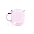 HAY Kop med borosilikat 300 ml lyserødt glas Ø8x8,5cm